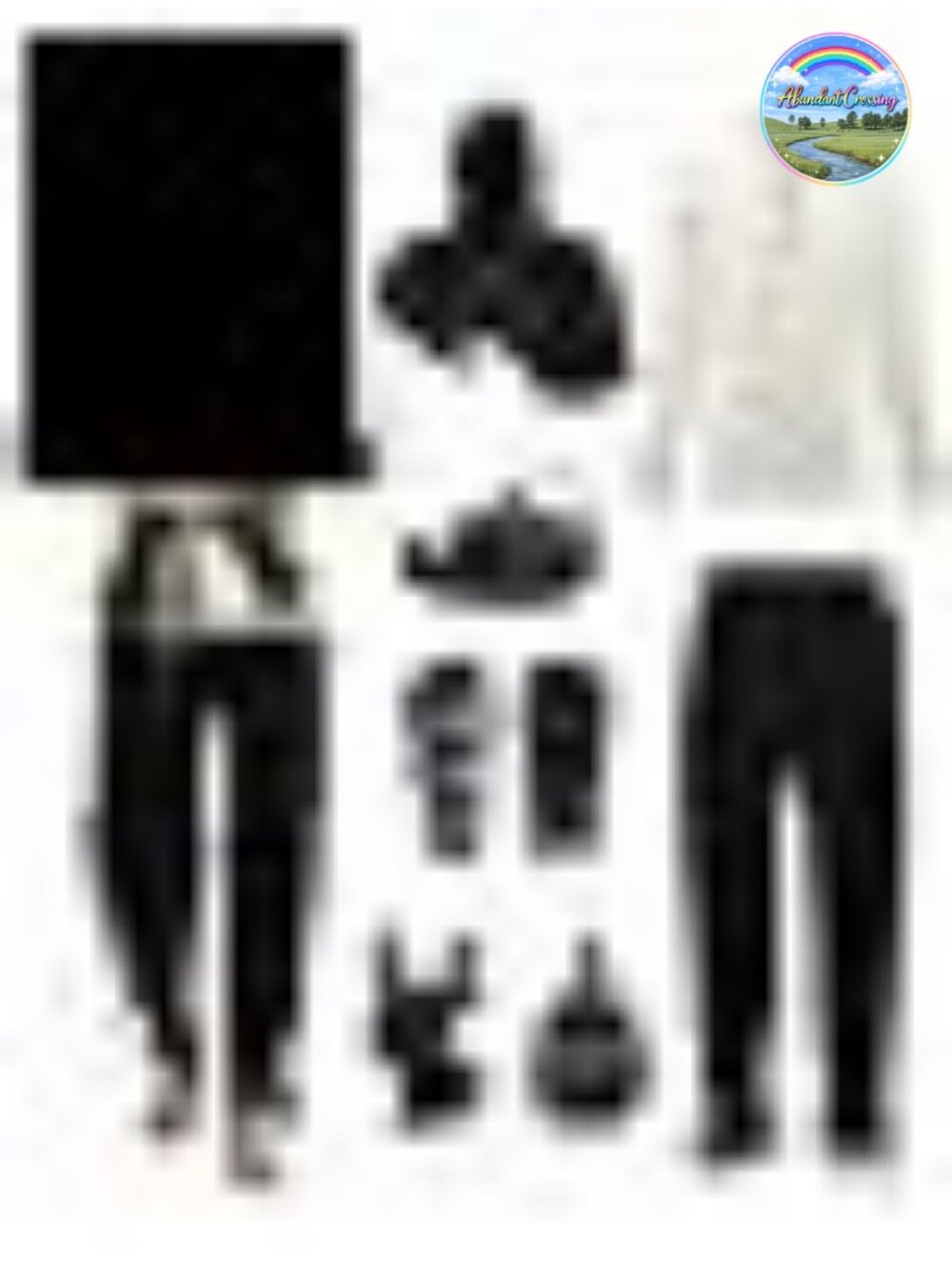 Men's Renaissance Costume 7 Piece Medieval Viking Outfit Cotton Linen LARP